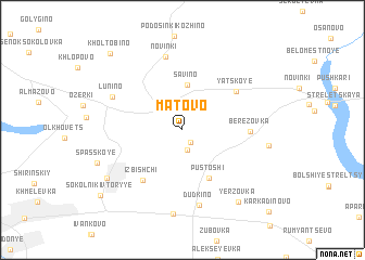 map of Matovo