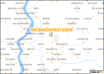 map of Mątowskie Pastwiska