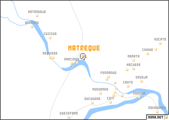 map of Matreque