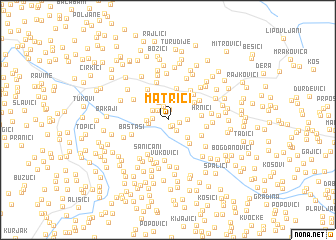 map of Matrići