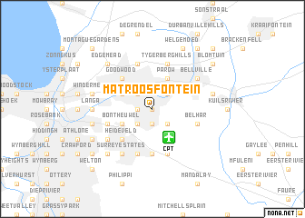 map of Matroosfontein