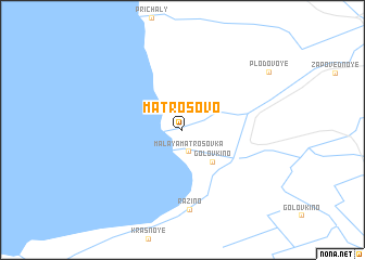 map of Matrosovo