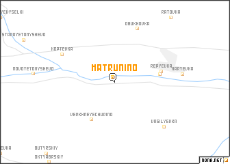 map of Matrunino