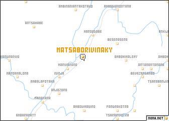 map of Matsaborivinaky