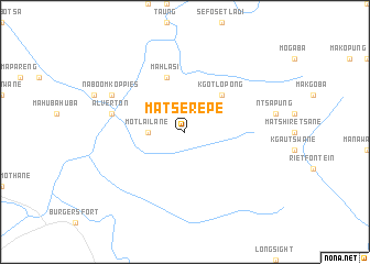 map of Matserepe