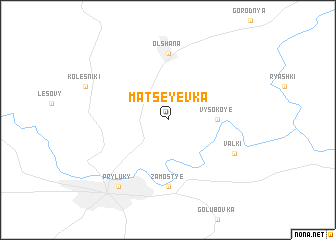map of Matseyevka