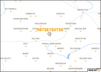 map of Matseyëvtse