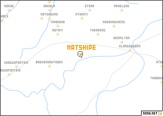 map of Matshipe