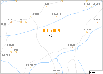 map of Matshipi