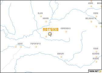 map of Matsika