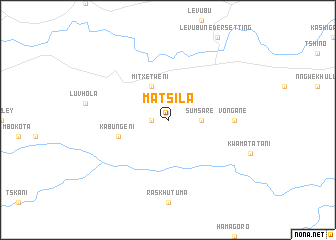 map of Matsila