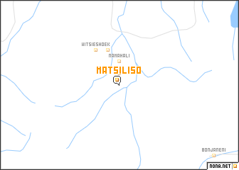 map of Matsiliso