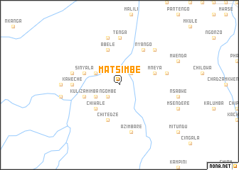 map of Matsimbe