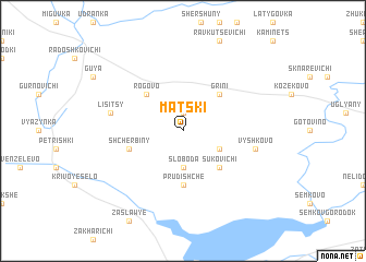 map of Matski