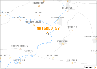 map of Matskovtsy