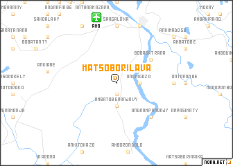 map of Matsoborilava