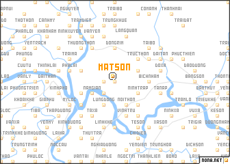 map of Mật Sơn