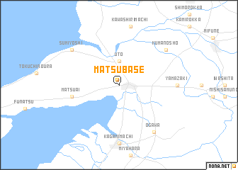 map of Matsubase