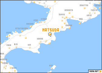 map of Matsuda