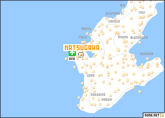 map of Matsugawa