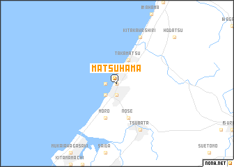 map of Matsuhama
