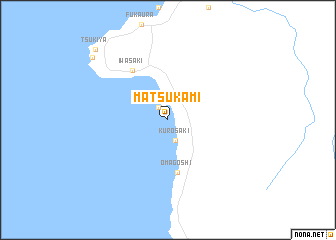 map of Matsukami