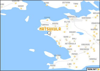 map of Matsuküla