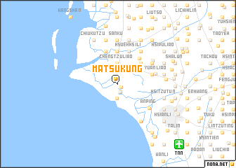 map of Ma-tsu-kung