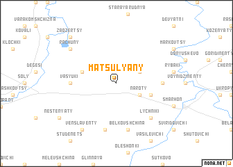 map of Matsulyany