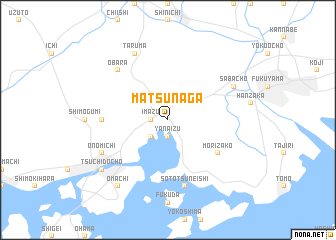 map of Matsunaga