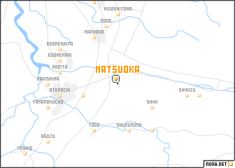 map of Matsuoka