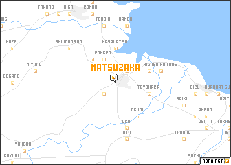 map of Matsuzaka