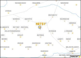 map of Matsy