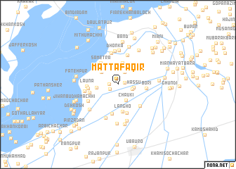 map of Matta Faqīr