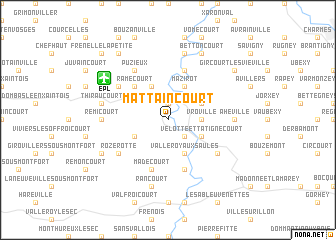 map of Mattaincourt