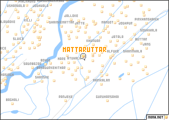map of Mattar Uttār