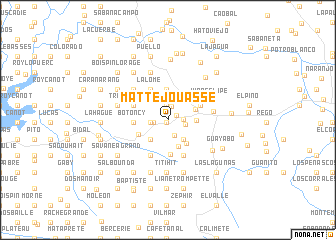 map of Matte Jouasse