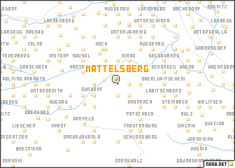 map of Mattelsberg