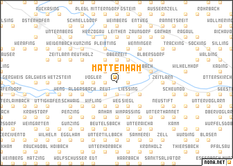 map of Mattenham