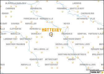 map of Mattexey