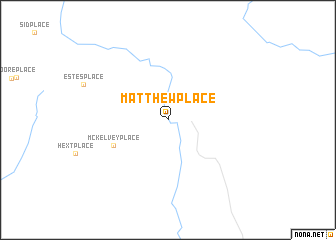 map of Matthew Place