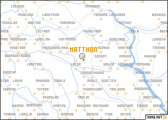 map of Mật Thôn