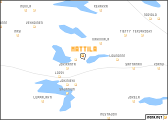 map of Mattila