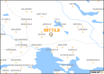 map of Mattila