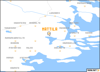 map of Mattila