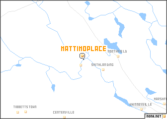 map of Mattimo Place
