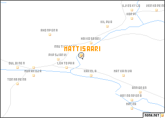 map of Mattisaari