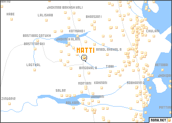 map of Matti