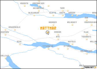 map of Mattmar