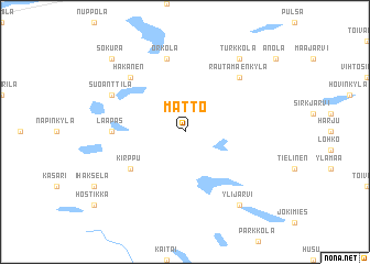 map of Mättö